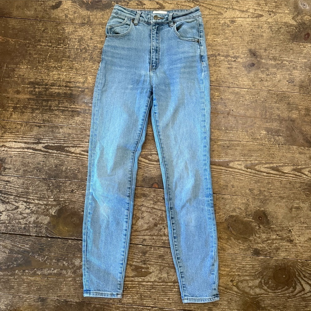 ROLLA'S Blue Skinny Jeans Authentic Denim - Picture 2 of 8